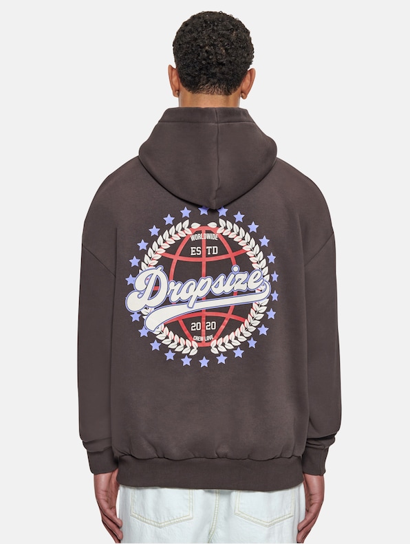 Heavy Oversize Crew Love Globe-1