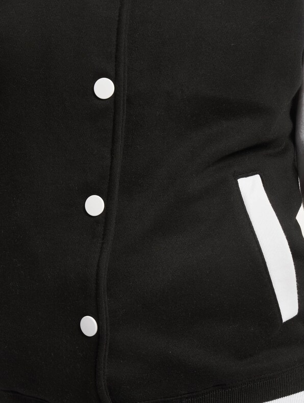 Ladies 2-tone College Sweatjacket-3