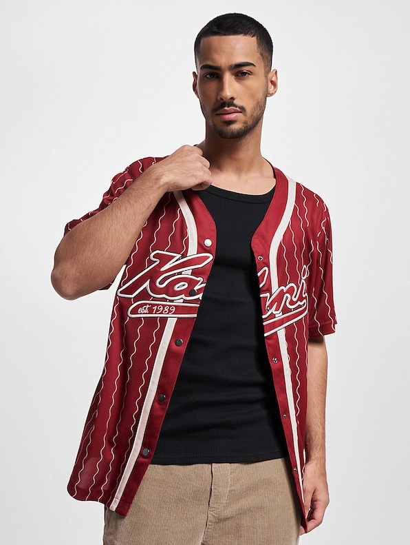 Varsity Ziczac Pinstripe Baseball -0