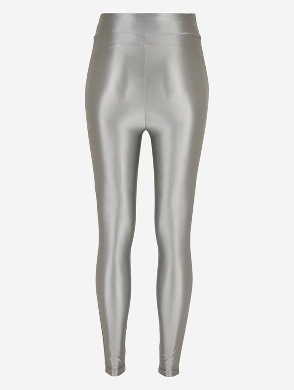 Ladies Highwaist Shiny Metallic-5