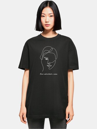 Ladies WD - Woman Figure Oversized Boyfriend