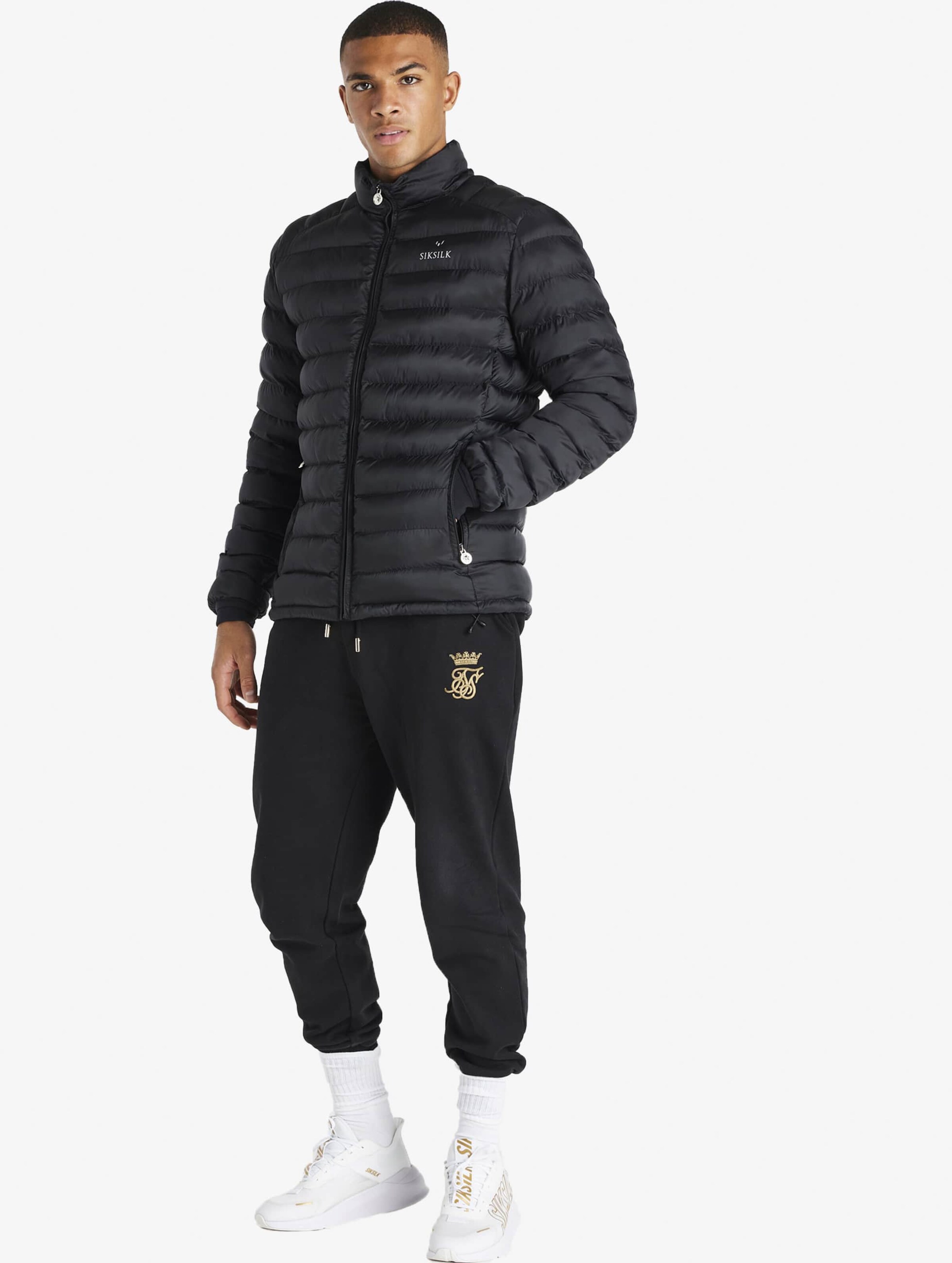 Siksilk funnel hotsell neck bubble jacket