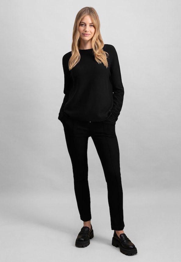 PULLOVER O-NECK FINE COTTON-1