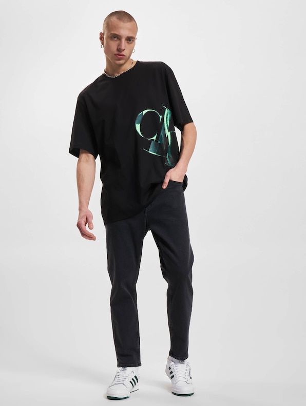 Calvin Klein Jeans Hyper Real Slanted Ck T-Shirt Ck-4