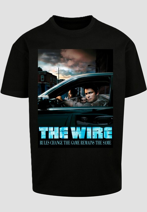 The Wire Poster Heavy Oversize Tee-2