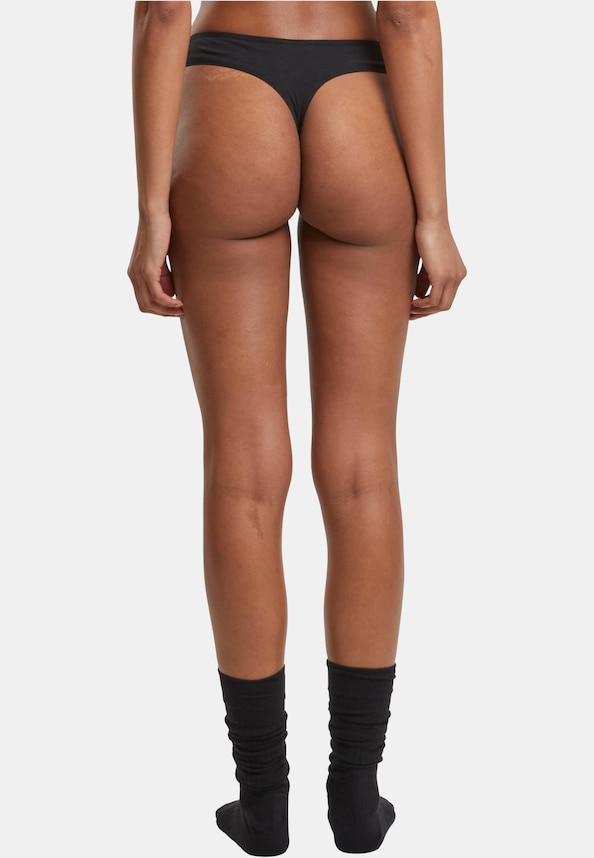 Ladies Basic Cotton Tanga 5-Pack-2