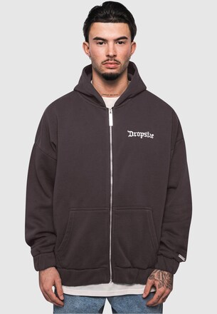Super Heavy Oversize Blank Zip Hoodie