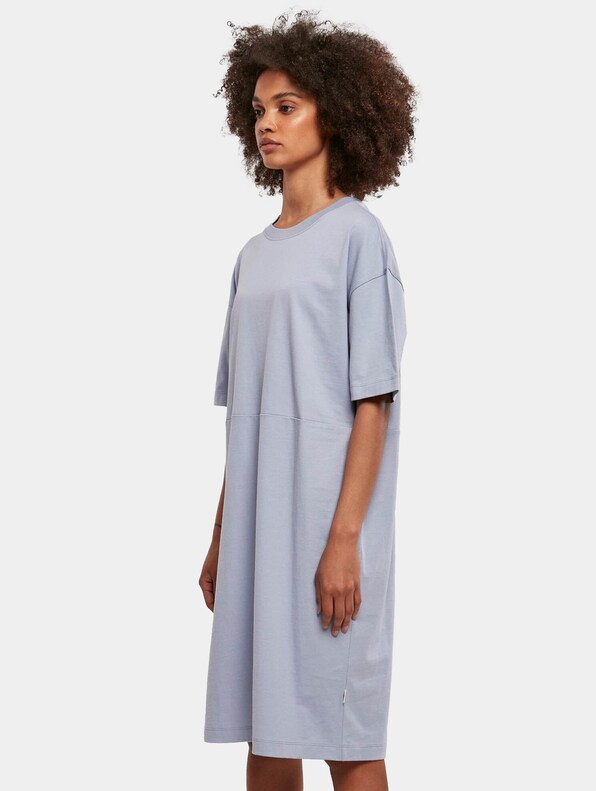 Ladies Organic Oversized Slit Tee-2