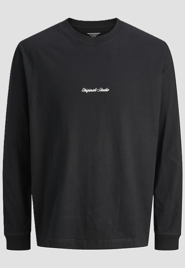 JORNORREBRO EMB TEE LS CREW NECK-5