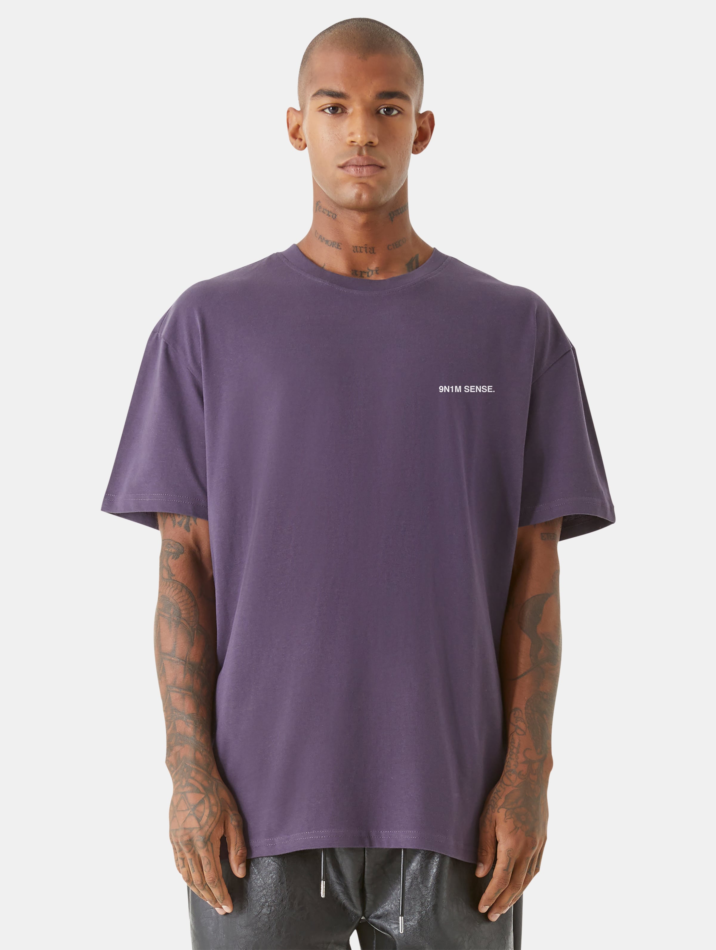 9N1M SENSE Local Flower Shop T-Shirts Männer,Unisex op kleur violet, Maat M