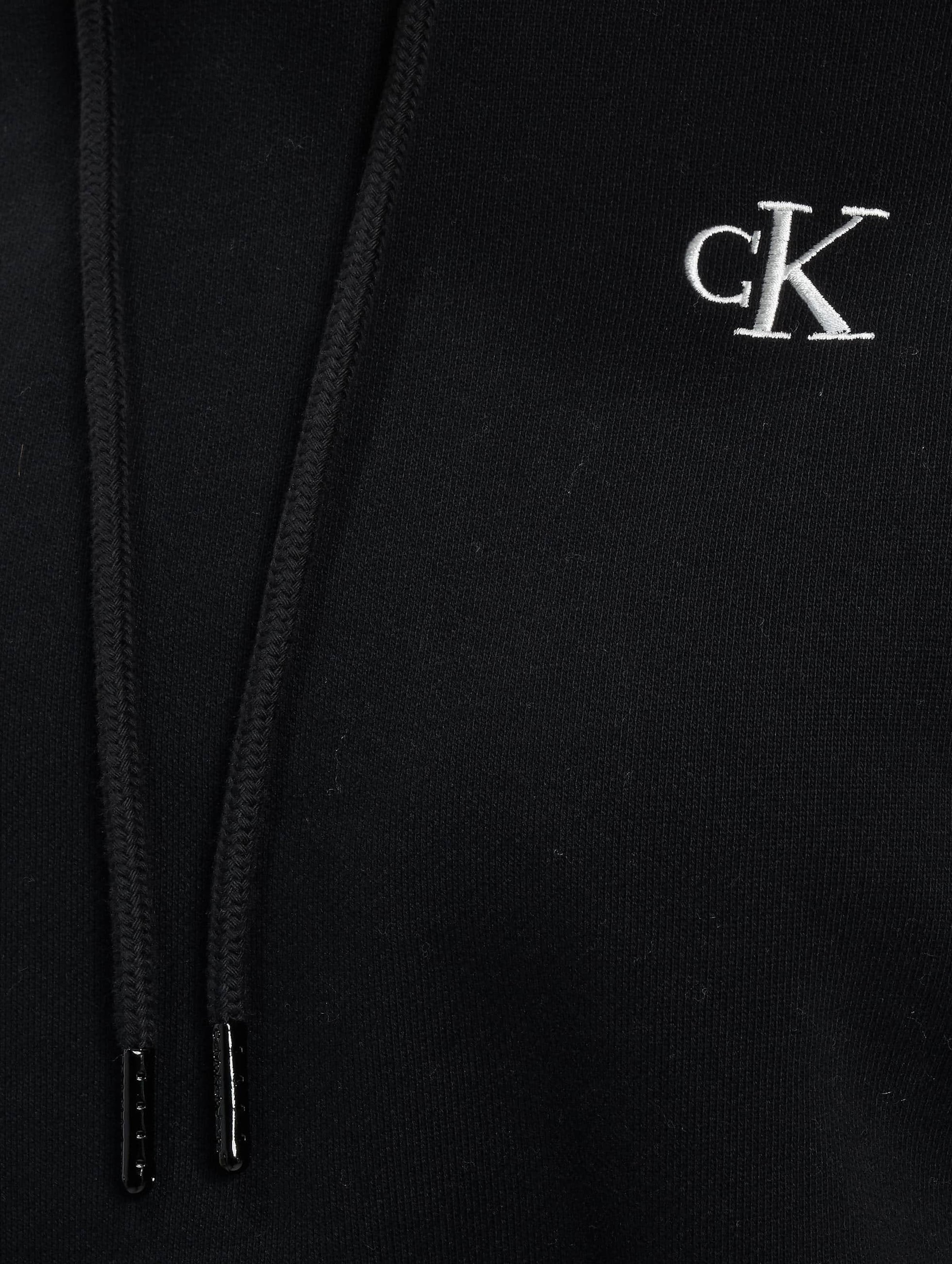 Calvin Klein Two Tone Monogram Hoodie DEFSHOP 63942