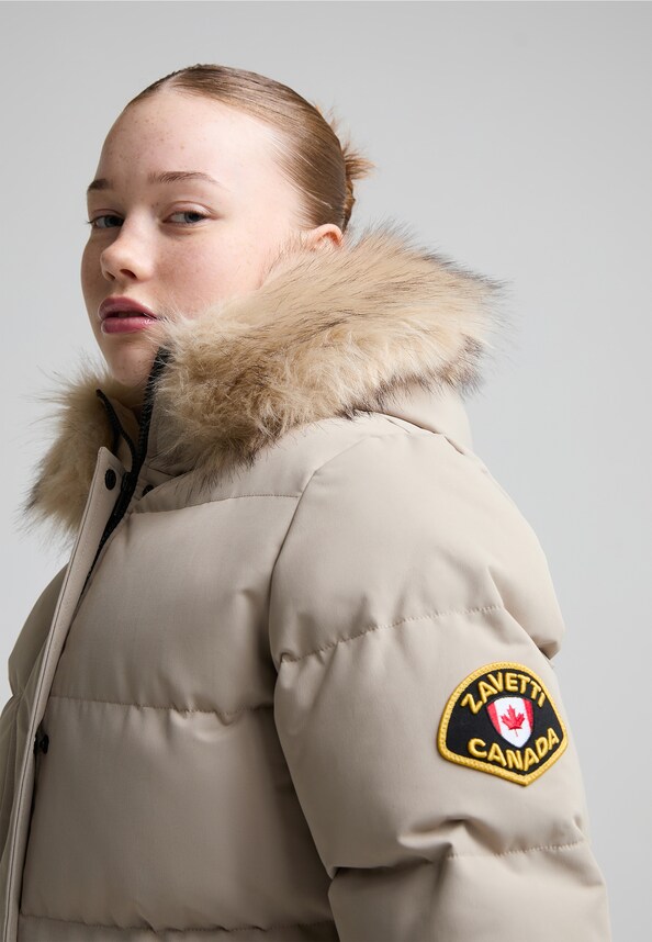 G FIORELLA PUFFER PARKA JACKET-4