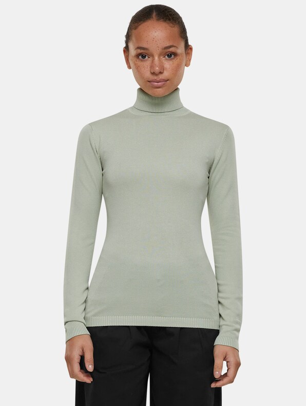 Urban Classics Ladies Knitted Turtleneck Longsleeves-2