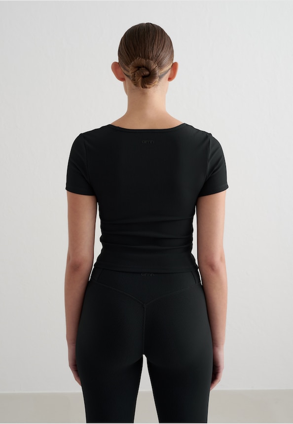 Black Ribbed Performance -1