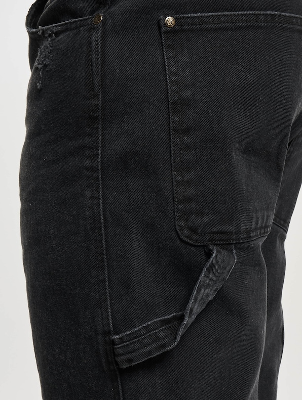 Retro Baggy Workwear Knee Cut-7