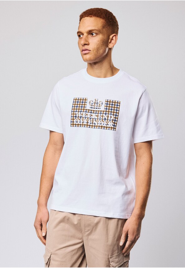 SHEVCHENKO MID HOUSE CHECK PRISON TEE-0