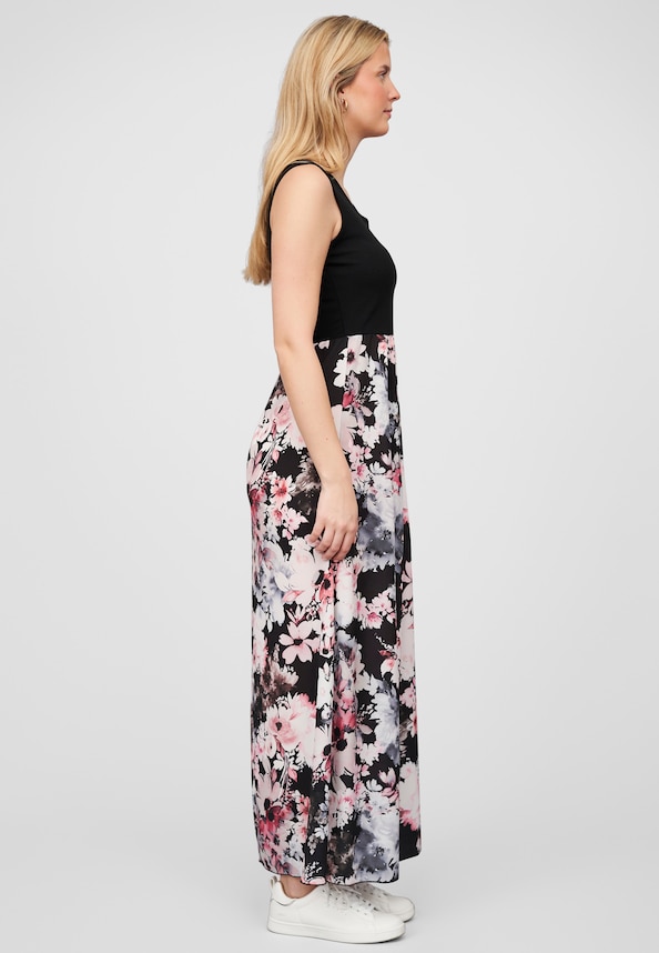 Cloud5ive Damen Maxi Kleid Blumen Muster-3