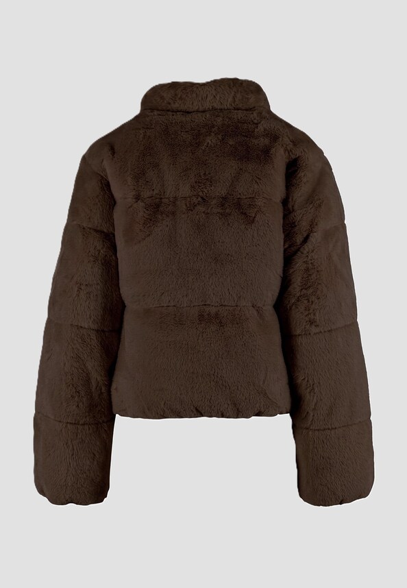 Ladies Short Faux Fur -4