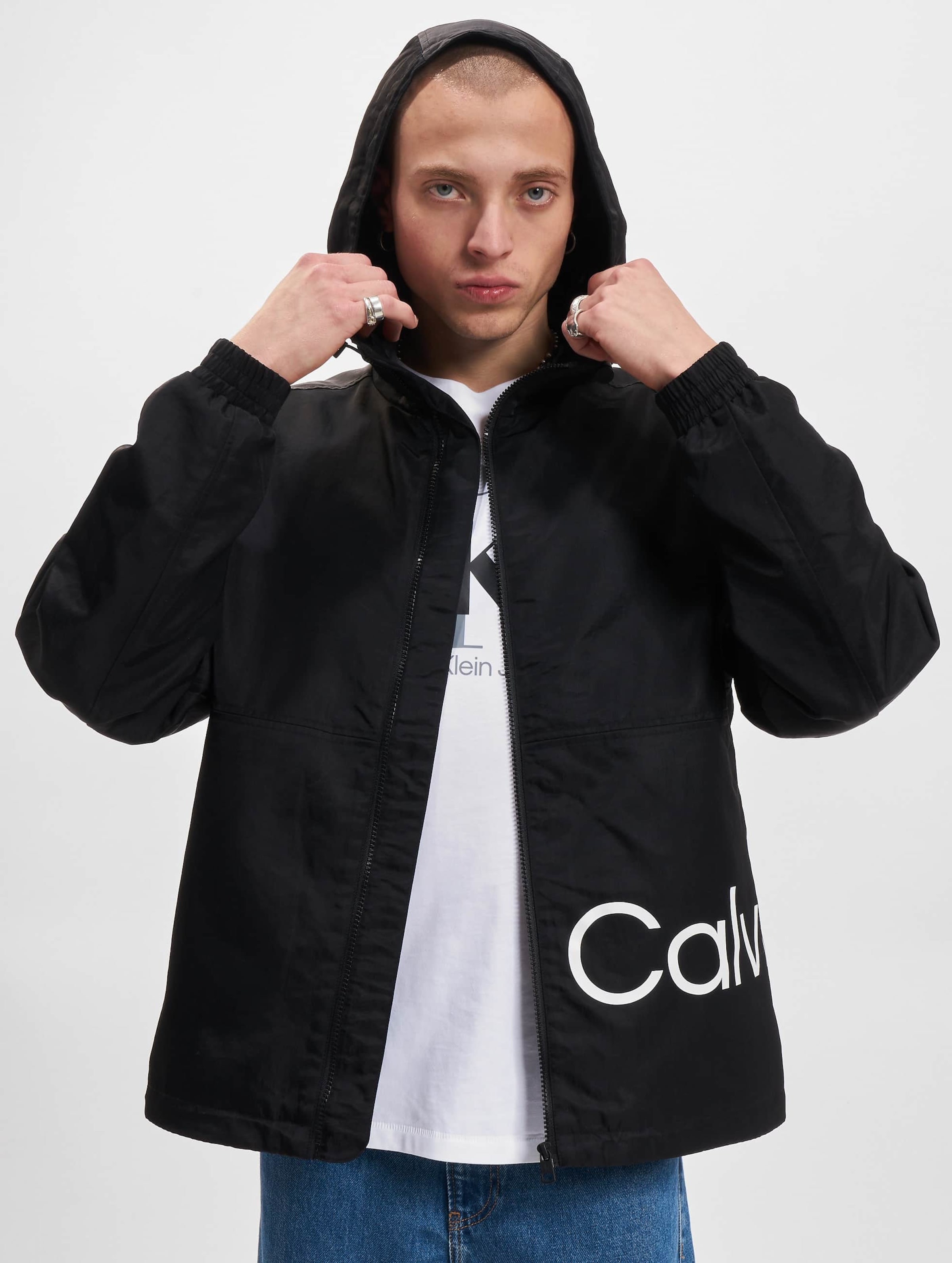 Calvin klein best sale windbreaker jacket