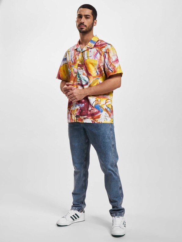 Small Signature Tape Five Pocket Denim Loose Fit-6