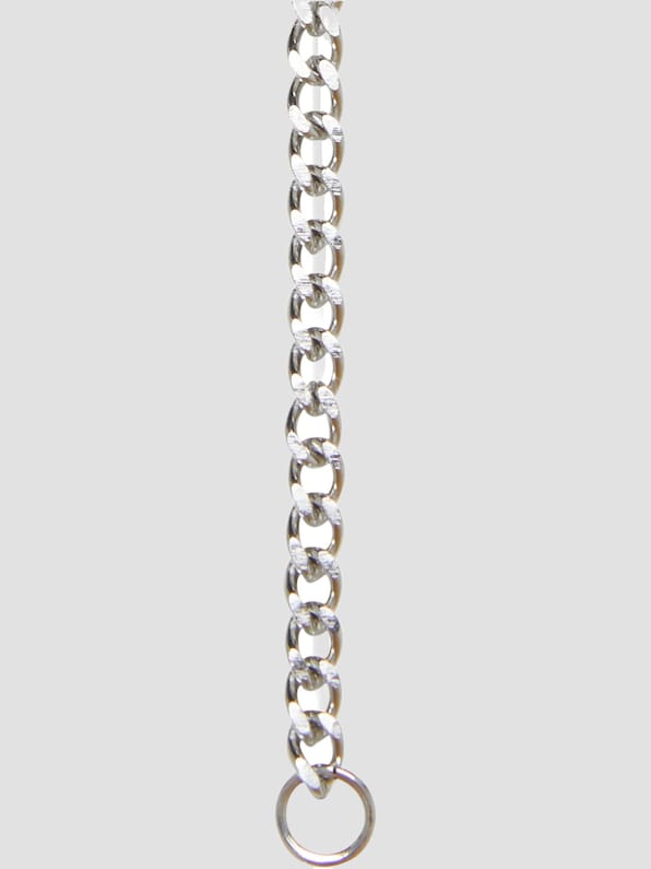 Rhinestone Pendant Cuban Link Chain-2