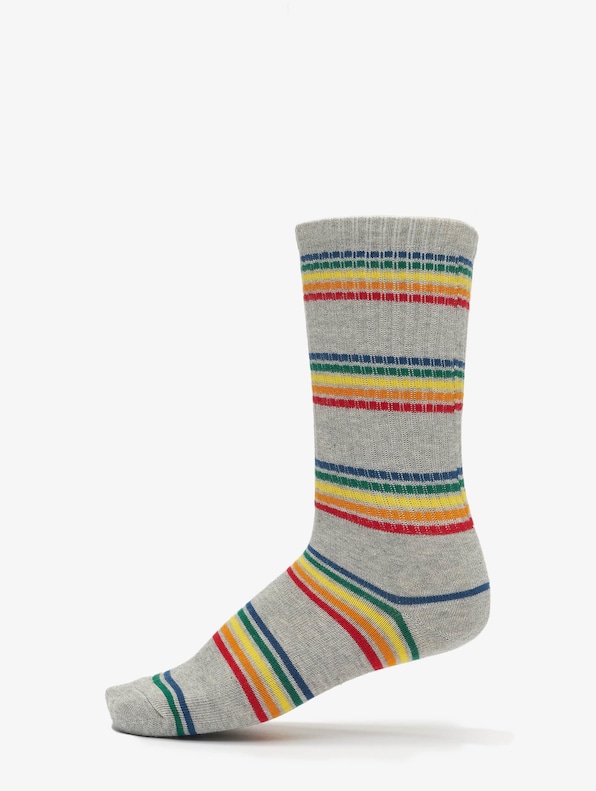 Rainbow Stripes Socks 2-Pack-1