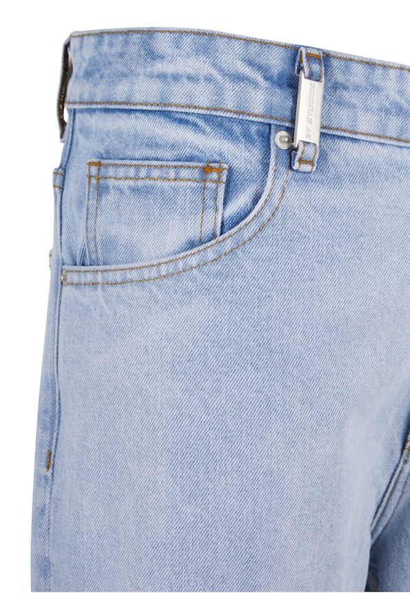 Durga Logo Straight Jeans-8