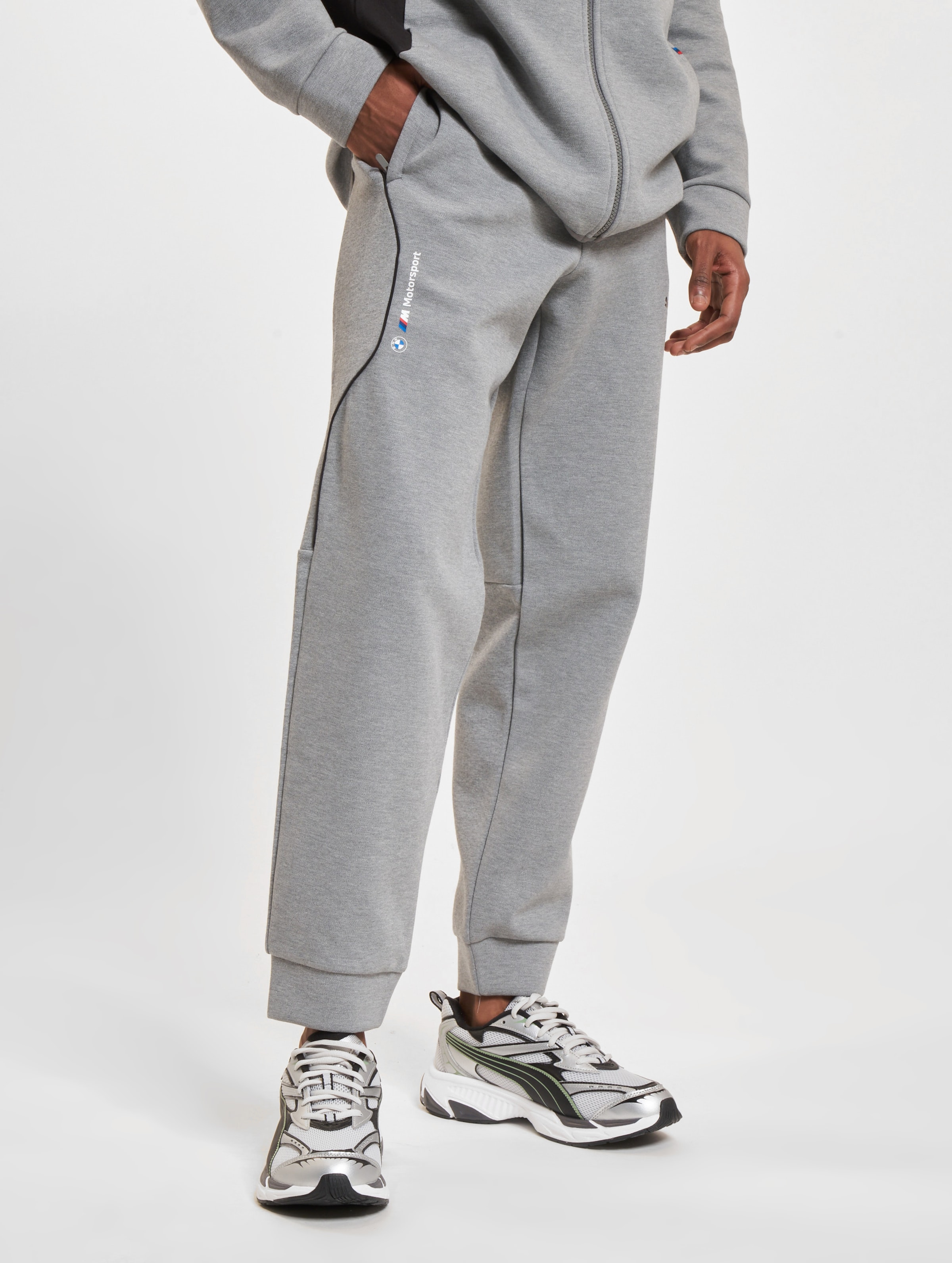 Puma BMW Jogginghosen Mannen op kleur grijs, Maat M