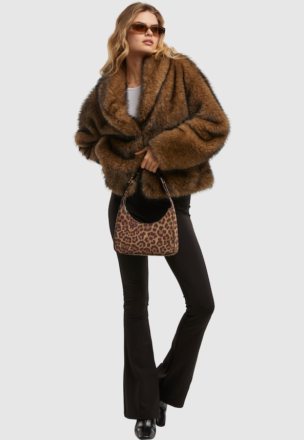 Ladies Short Faux Fur-3