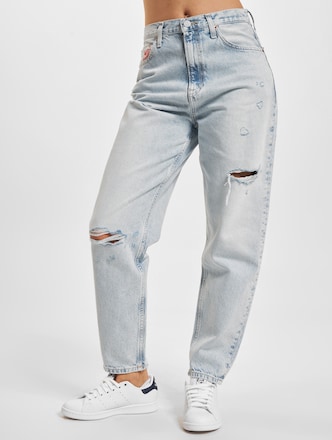 Tommy Jeans BH6015 Tapered Flag Mom Jeans