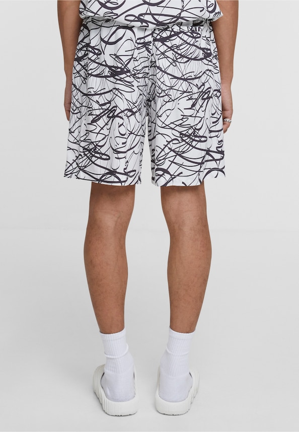 Viscose AOP Resort Shorts-1