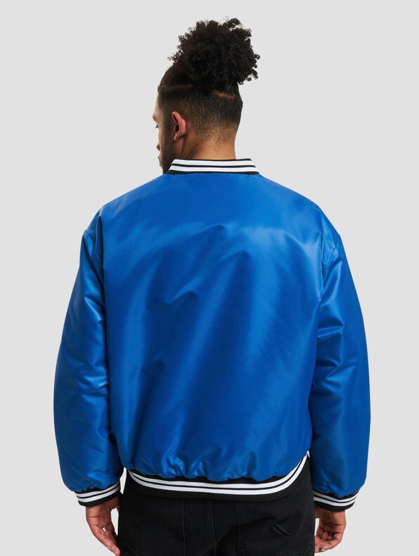 FUBU Varsity Reversible Satin Jacket-3