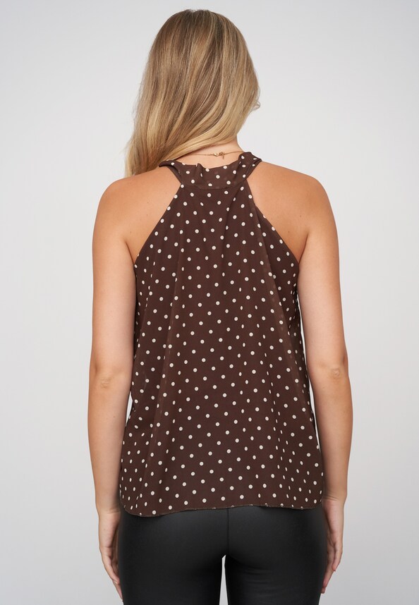 Chiffon Choker Top-1