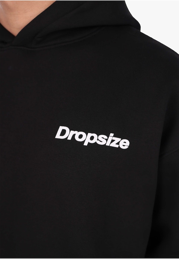 HEAVY OVERSIZE HALFTONE STAR HOODIE-4
