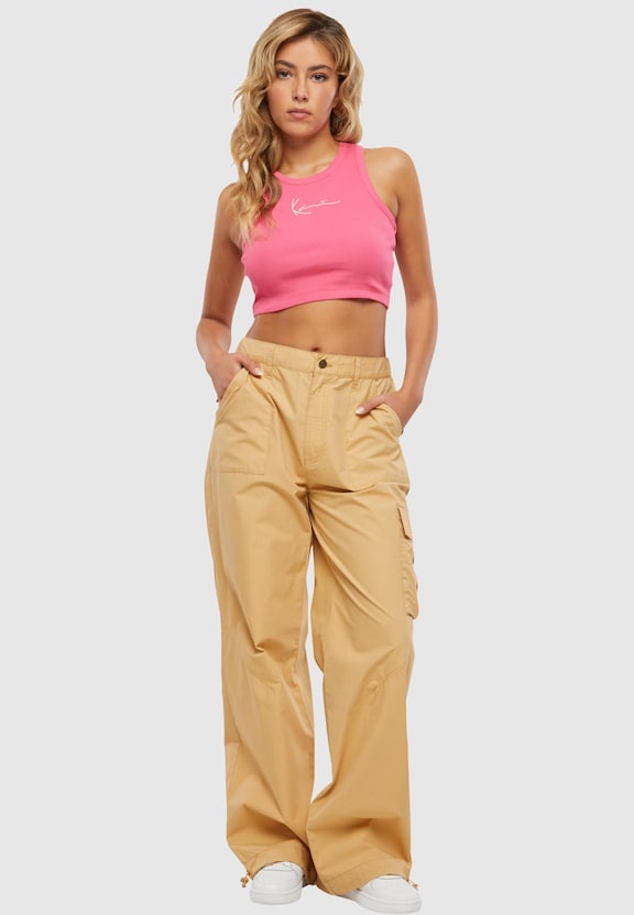 KW242-021-2 Small Signature Washed Cargo Pants-2