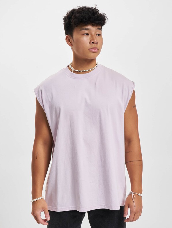 2Y Basic Oversize Sleeveless Shirt-0