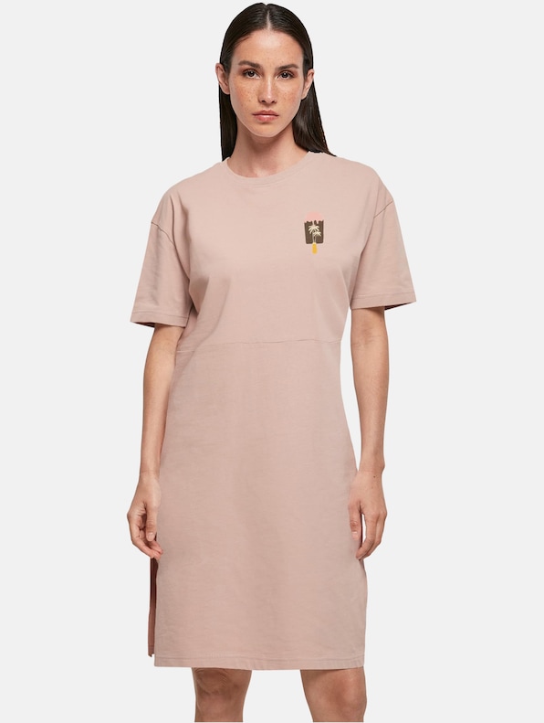 Ladies Summer - Icecream Oversized Slit -0