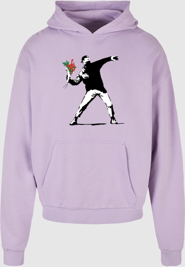 Banksy - Love Is In The Air Ultra Heavy Hoody-2
