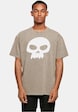 Toy Story - Sid's Skull Acid Washed Oversize-0