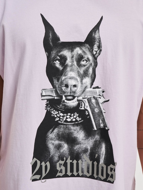 2Y Studios Doberman Oversize Tank Tops-3