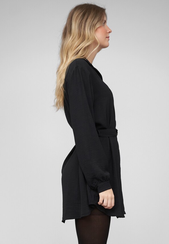 Longsleeve Dress with tie-belt-3