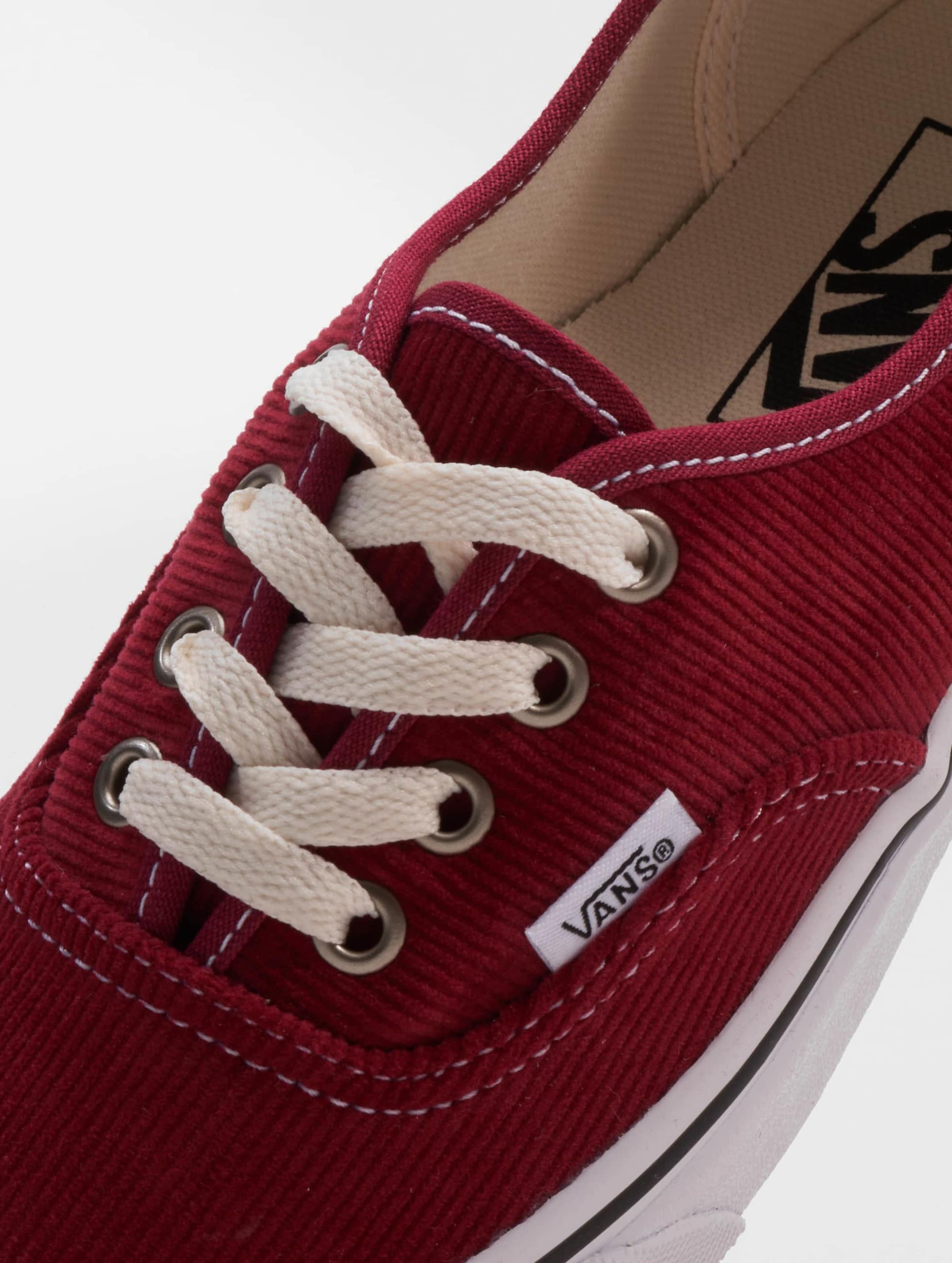 Vans authentic cheap rumba red