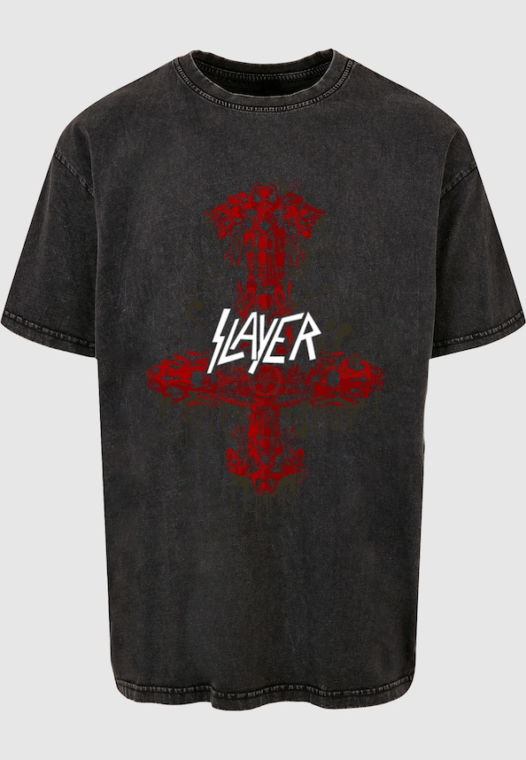 SLA - Inverted Bone Cross Acid Washed Oversize -2