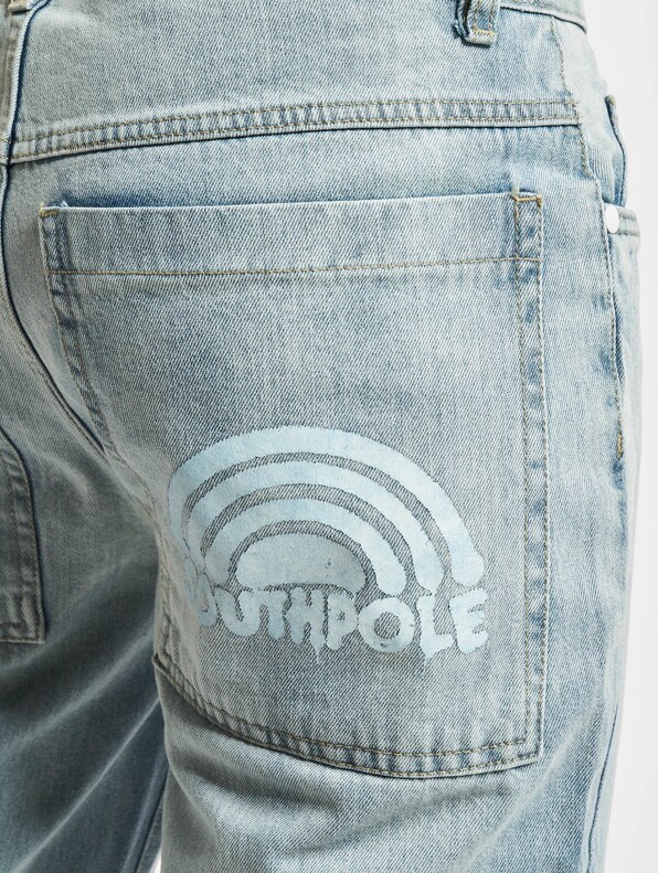 Spray Logo Denim Slim Fit-3