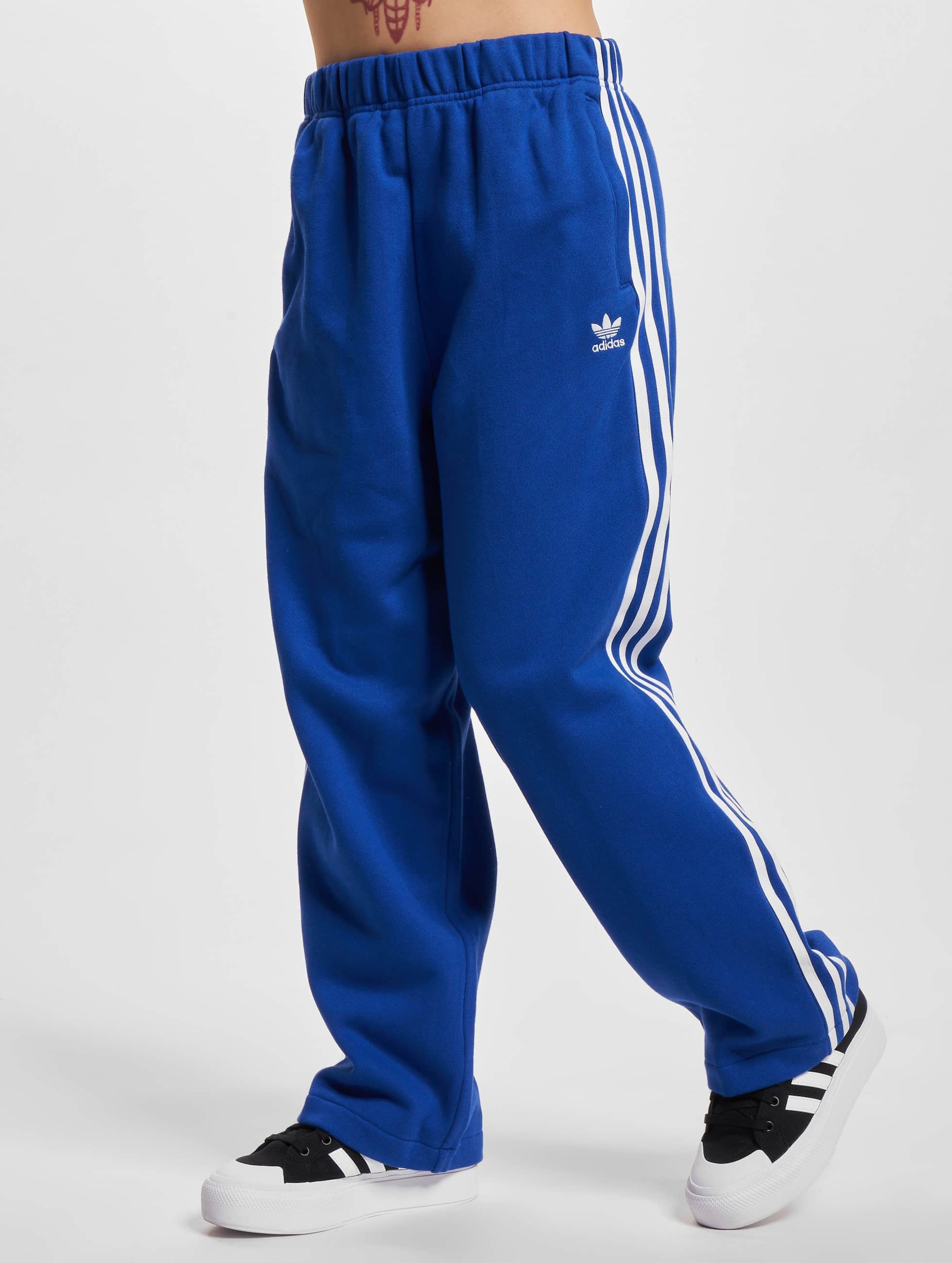 Adidas originals open deals hem track pants