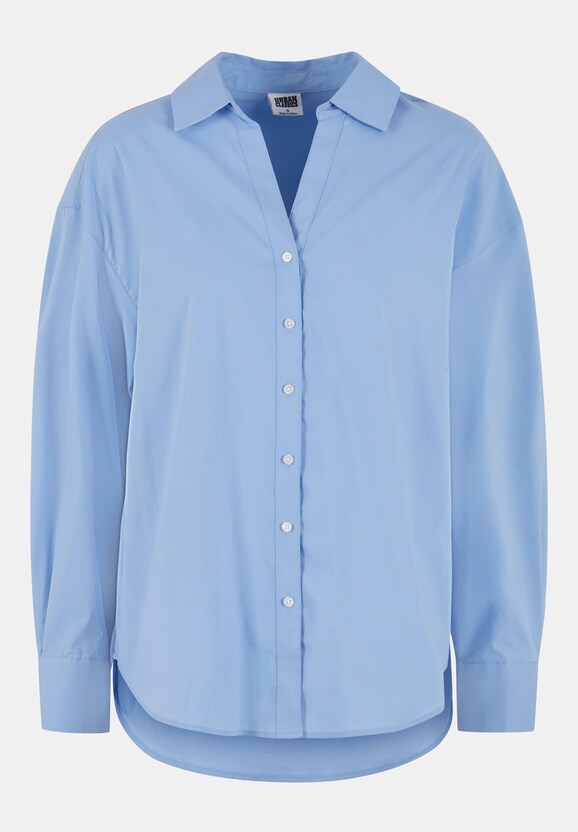 Urban Classics Ladies Oversized Cotton Blouse-4