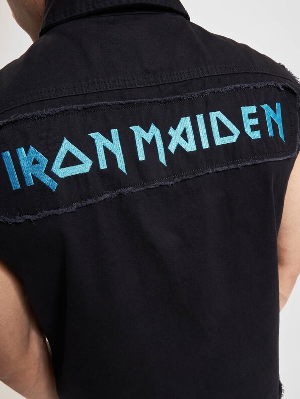 Brandit Iron Maiden Vintage Sleeveless FOTD Shirt-3