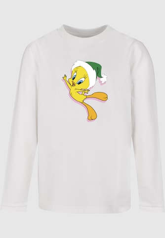 Kids Looney Tunes - Tweety Christmas Hat Longsleeve