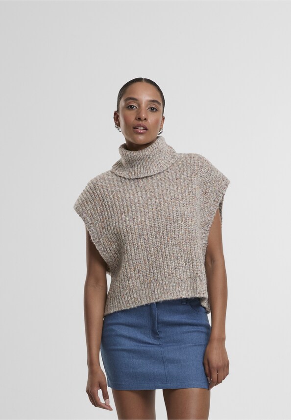 NMNARA L/S V-NECK KNIT-5