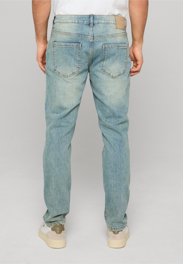 LEONARDO RIPPED SLIM FIT JEANS-1